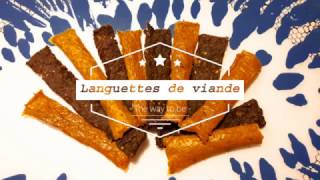 Languettes de viande pour chien [upl. by Aruam]