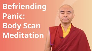 Befriending Panic — Body Scan Meditation with Yongey Mingyur Rinpoche [upl. by Ynnoj295]