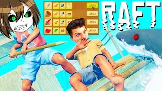 Neue Gegenstände und der neue HaiAngriff ☆ Raft 03 [upl. by Lalita]