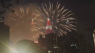 Independence Day Fireworks at Petronas Twin Towers Malaysias Merdeka Day Celebration At KLCC 2024 [upl. by Yorel904]