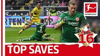 Lukas Hradecky  Top 5 Saves  Bundesliga 2017 Advent Calendar 16 [upl. by Siseneg]