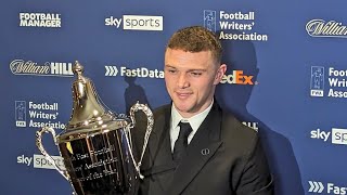 Newcastle Uniteds Kieran Trippier wins FWA NE Footballer of the Year 2023  FULL PRESENTATION [upl. by Bellaude68]