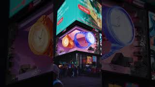 Swatch at Times Square  COLORSOFJOY [upl. by Feer]