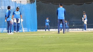 Virat Kohli and Rohit Sharma Masterclass Batting Practice at the Nets [upl. by Broadbent]