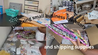 ASMR small business unboxing  Inventory haul  Free shipping labels from UPS  showuskindness [upl. by Anitsyrhk128]