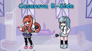 FNF Casanova BSide but Monika and Hanako Sing [upl. by Anwaf]