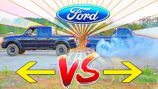 CABO DE GUERRA DE CARROS Nova Ranger VS Ford Ranger [upl. by Ocnarf]