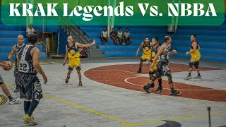 KRAK Legends Vs NBBA  Basketball League 2024 [upl. by Bordie]