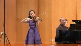 Wieniawski Violin Concerto No 21st movementSpohr Competition [upl. by Llyrad]