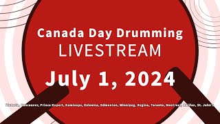 Canada Day Drumming 2024 [upl. by Ortrud895]