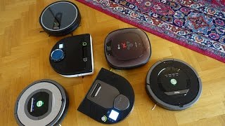 Review 6 robotic vacuum cleaners english subtitles [upl. by Ybhsa447]