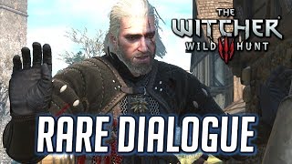 Witcher 3 Rare Dialogue Choice Ask the Novigrad Doppler to Impersonate Menge [upl. by Harad]