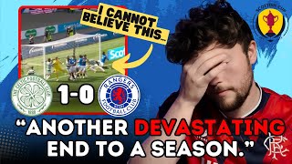 CELTIC 1 RANGERS 0  A HEARTBREAKING SCOTTISH CUP FINAL DEFEAT REACTION [upl. by Goff292]