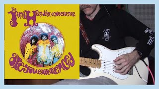 The Jimi Hendrix Experience  Are You Experienced guitar solo unreversed [upl. by Ahsyia998]