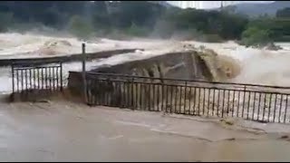 Des inondations dans lAude provoquées par les rivières en crue [upl. by Carnahan]