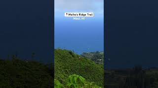 Waihe’e Ridge Trail One of the Most SCENIC Hikes in Maui Hawaii 🌴🍃 [upl. by Yllek294]