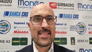 SaviglianoMantova 31  Le parole di coach Michele Bulleri [upl. by Imuya]