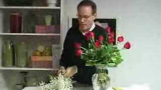 FR Presents Easy Technique for Arranging a Dozen Roses [upl. by Gerge]