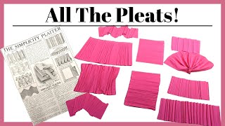 Perfect Pleats Every Time  Testing Out the Simplicity Plaiter [upl. by Dennis442]