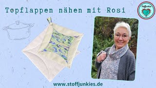 Stylische Topflappen selbst nähen – Schritt für Schritt erklärt [upl. by Alma29]