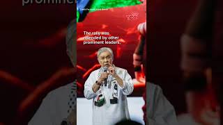 Malaysian Deputy PM Zahid Hamidi Shouts quotLong Live Israelquot at Palestine Rally [upl. by Ardnnaed]