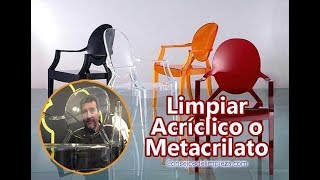 LIMPIAR METACRILATO O ACRILICO [upl. by Akemhs]