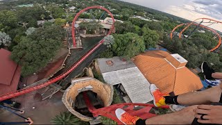 SheiKra Front Row POV [upl. by Maram151]