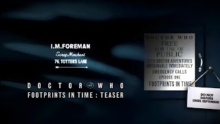 DOCTOR WHO  Footprints in TIME  Teaser Trailer [upl. by Noslrac510]