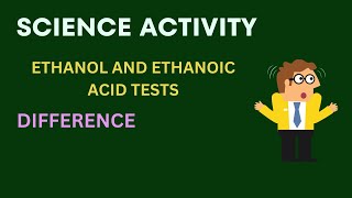 Ethanol And Ethanoic Acid DifferenceTest To Distinguish between Ethanol and Ethanoic acid [upl. by Letch980]