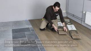 Je eigen pvc vloer leggen  Floorinq [upl. by Suoiradal]