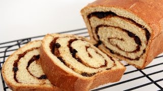 Homemade Cinnamon Raisin Bread Recipe  Laura Vitale  Laura in the Kitchen Episode 659 [upl. by Ris]