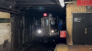 EXTREMELY RARE MTA NYCT 145th Street Bound R160 B Train at 125th Street [upl. by Yerak]