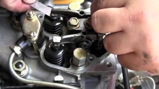 Diesel Generator Valve Adjustment [upl. by Regazzi]