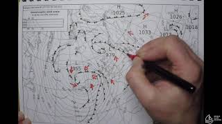 Surface Pressure Chart Basics [upl. by Liggitt]