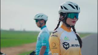 Exciting Poyang Lake Cycling Race Sponsored by SAVA [upl. by Ocsirf]