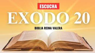 EXODO 20 📖 Los DIEZ mandamientos  biblia Hablada  Reina Valera [upl. by Yonina]