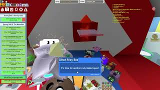 Bee Swarm Simulator  Gifted Riley Bee Quest 104 [upl. by Ablem279]