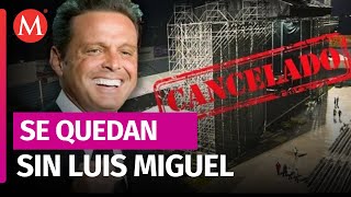 Reportan cancelación del concierto de Luis Miguel en Tampico [upl. by Leuamme]