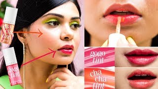 Benetint Benefit Lip Tint Review  Gogo Tint amp Cha Cha Tint india [upl. by Arerrac842]