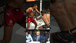 Reactions to this Topuria KNOCKOUT 😳 ufc308 [upl. by Richardson]