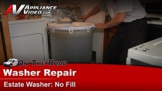 Estate Washer Repair  Not Filling  Water Valve [upl. by Akined]