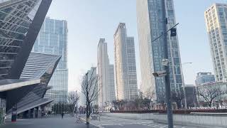 4K walk Korea 송도 컨벤시아 Near Songdo Convensia Incheon [upl. by Buchanan]