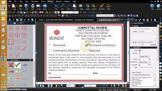 Sundt Bluebeam Faster Simpler Easier Submittal Stamp Creation [upl. by Sreip]