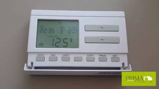 Programarea Termostatului de ambient Computherm Q7  Prima Residence [upl. by Illyes]