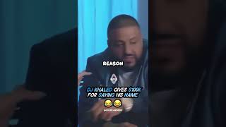 DJ Khaled Gives 100K For Saying His Name 😂 [upl. by Arabeila]