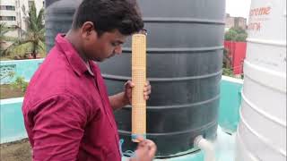 Water Tank Hard Water Softener for Complete House  Hardness Removal  Treatment  Mr Saroj Plumber [upl. by Eyahsal]