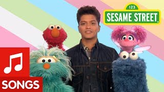 Sesame Street Bruno Mars Dont Give Up [upl. by Sug]