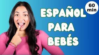 Spanish baby learning  Español para bebés  Señorita Yasmín  Sign language opposites amp songs [upl. by Josias]