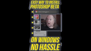 EASY Way to Install Photoshop Beta on Windows  NO Hassle [upl. by Dielu763]