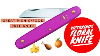 Victorinox floral knife great cheap picnictravel food prep knife [upl. by Hoshi]